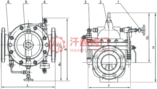 SK300X緩閉消聲止回閥